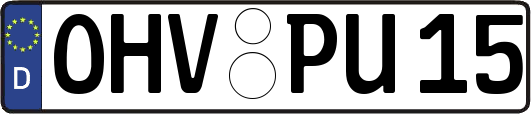OHV-PU15