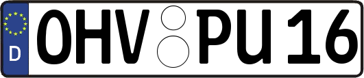 OHV-PU16