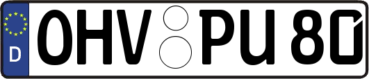 OHV-PU80