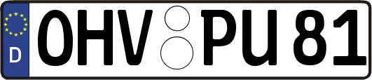 OHV-PU81