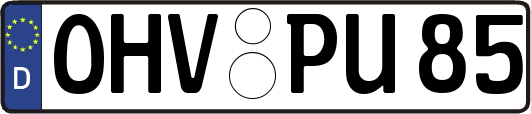 OHV-PU85