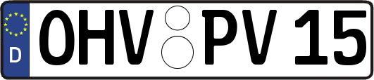 OHV-PV15