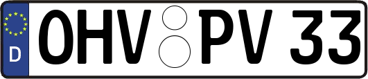 OHV-PV33