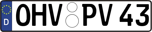 OHV-PV43