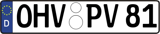 OHV-PV81
