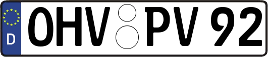 OHV-PV92