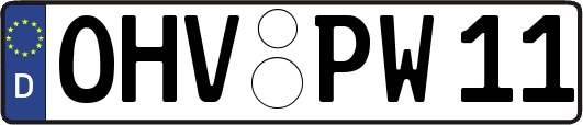 OHV-PW11