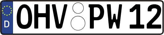 OHV-PW12
