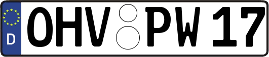 OHV-PW17