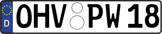 OHV-PW18