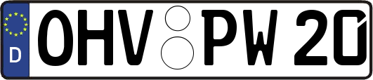 OHV-PW20