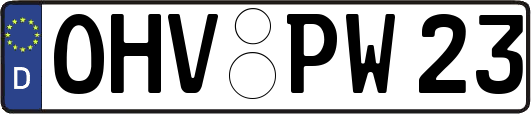 OHV-PW23