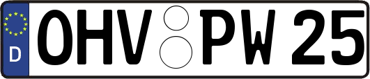 OHV-PW25