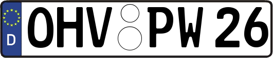 OHV-PW26
