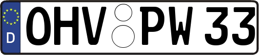 OHV-PW33