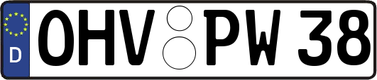 OHV-PW38