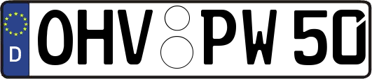 OHV-PW50