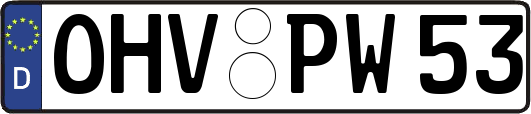 OHV-PW53