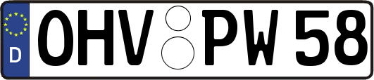 OHV-PW58