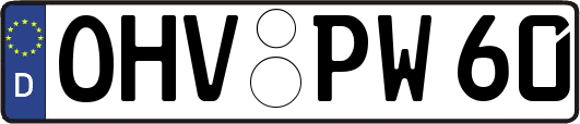 OHV-PW60