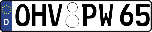 OHV-PW65