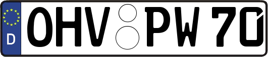 OHV-PW70