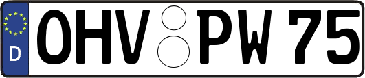 OHV-PW75