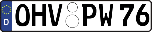 OHV-PW76