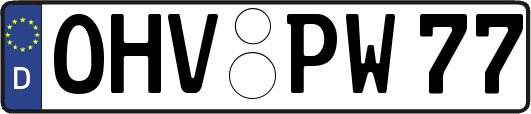 OHV-PW77