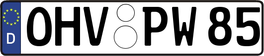 OHV-PW85