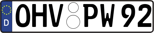 OHV-PW92