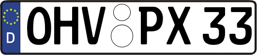 OHV-PX33