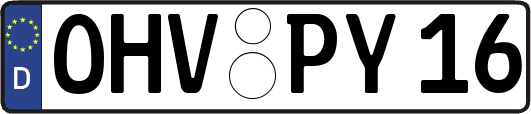 OHV-PY16