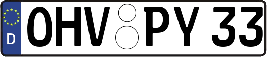 OHV-PY33