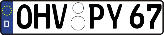 OHV-PY67