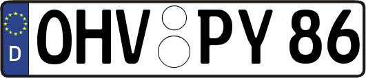 OHV-PY86