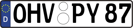 OHV-PY87
