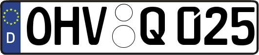OHV-Q025