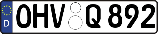OHV-Q892