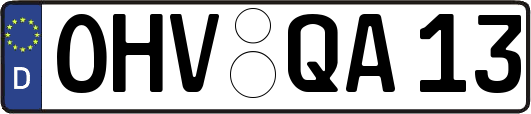 OHV-QA13