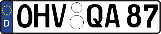 OHV-QA87