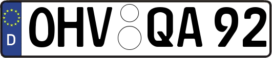 OHV-QA92