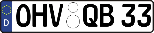 OHV-QB33