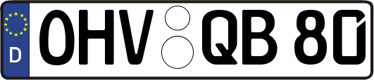 OHV-QB80
