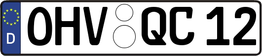 OHV-QC12