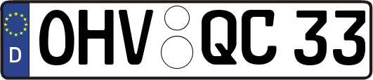 OHV-QC33