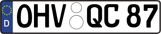 OHV-QC87
