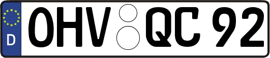 OHV-QC92