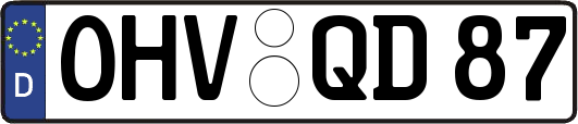 OHV-QD87