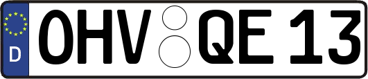 OHV-QE13